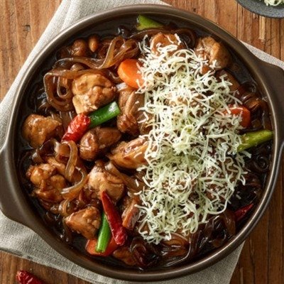 애슐리 눈꽃치즈 순살 안동식 찜닭, 2인분, 772g, 1개