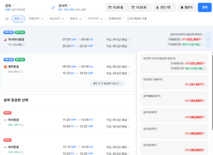 김포-오사카 1220-1222 아시아나