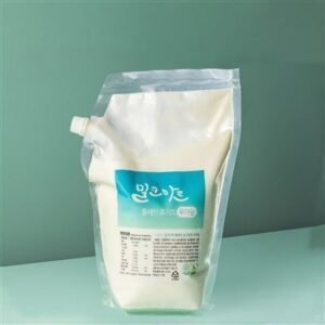 밀크아트 플레인 요구르트, 무가당, 1L, 2개