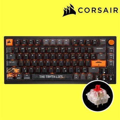 커세어 K65 RGB PLUS 무선 콜오브듀티 블랙옵스6 에디션 게이밍 기계식 키보드
