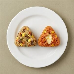 애슐리 주먹밥 2종세트, 콘치즈닭갈비 + 소고기스크램블, 100g, 10개, 1세트