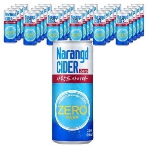 나랑드사이다 제로, 245ml (30개)