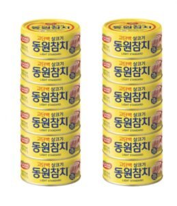 동원 라이트 스탠다드 참치 150g 원터치 12개