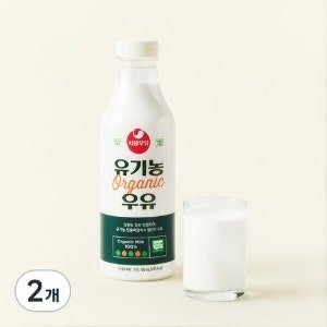 서울우유 유기농우유, 700ml (2개)