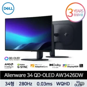 에일리언웨어 AW3426DW QD-OLED 280Hz