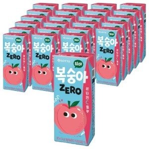 롯데칠성음료 히야 제로 복숭아 (200ml x 24개)