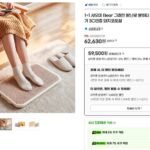 1+1 샤오미 Bear 그래핀 발난로 발히터
