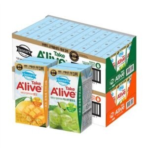 덴마크 테이크얼라이브 머스캣청포도+망고, 120ml, 48개