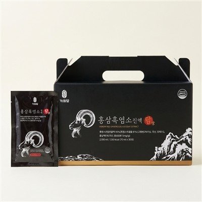 가희담 홍삼 흑염소진액 담, 70ml, 30포, 1박스