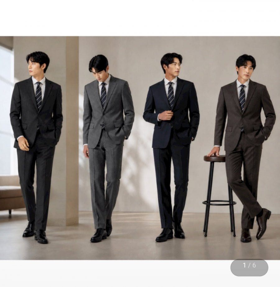 지이크 26F/W 데일리 울 혼방 스판 정장 4종 택1
