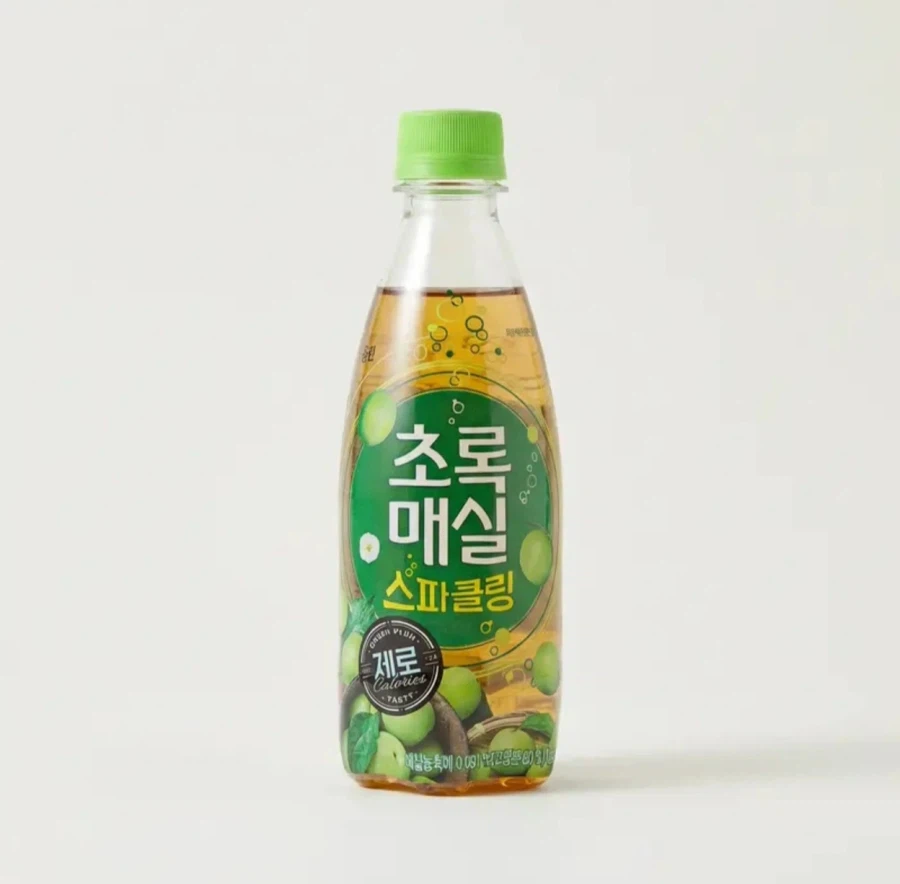 초록매실 스파클링 제로, 350ml, 20개