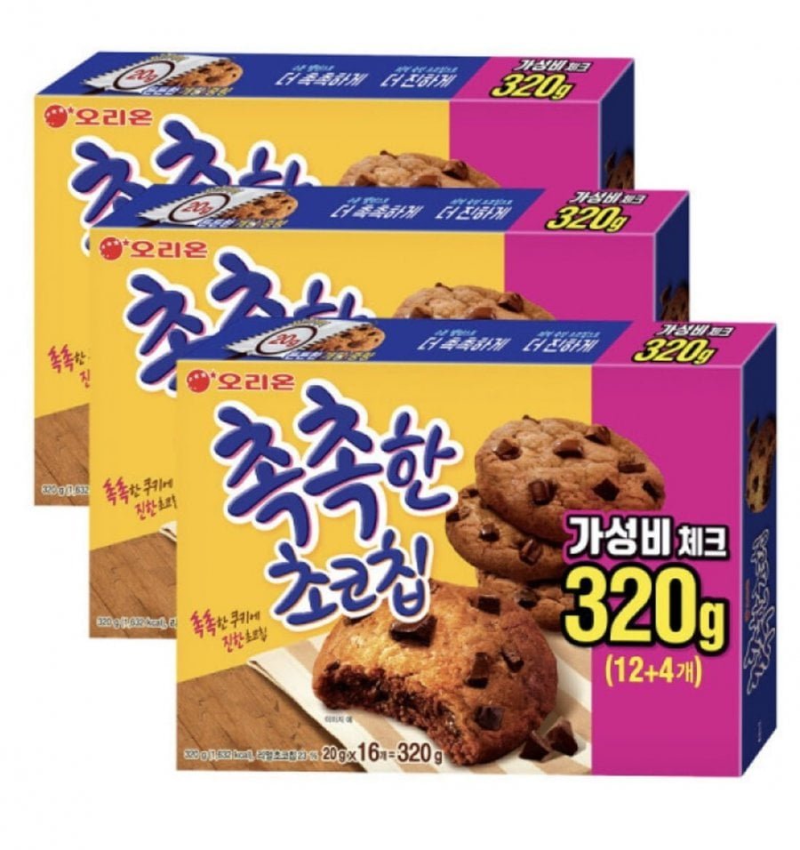 촉촉한 초코칩 16개입 x 3박스