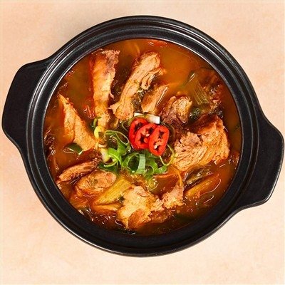 노랑 곱빼기 뼈없는 감자탕, 600g, 3봉
