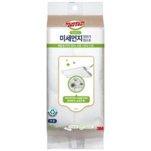 스카치브라이트 베이직 미세먼지 정전기 청소포 60매 (1개) (37 x 19 cm)