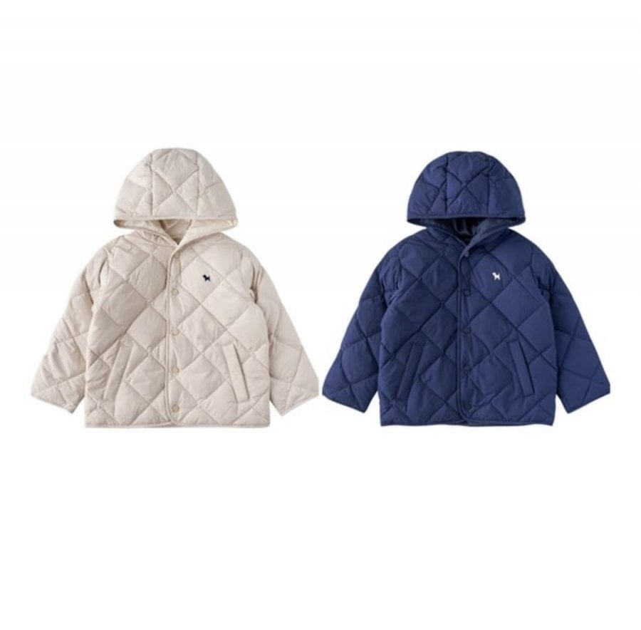 블루독 26FW 후드 경량 덕다운점퍼