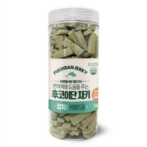 (임박딜) 닥터케어누트 강아지 후코이단 져키, 참치, 1kg, 1개
