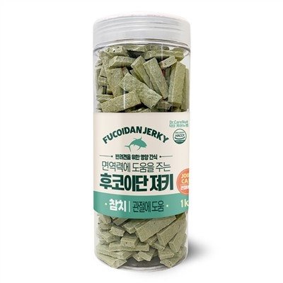 (임박딜) 닥터케어누트 강아지 후코이단 져키, 참치, 1kg, 1개