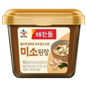 해찬들 물로만 끓여도 부드럽고 순한 미소된장 (450g x 1개)