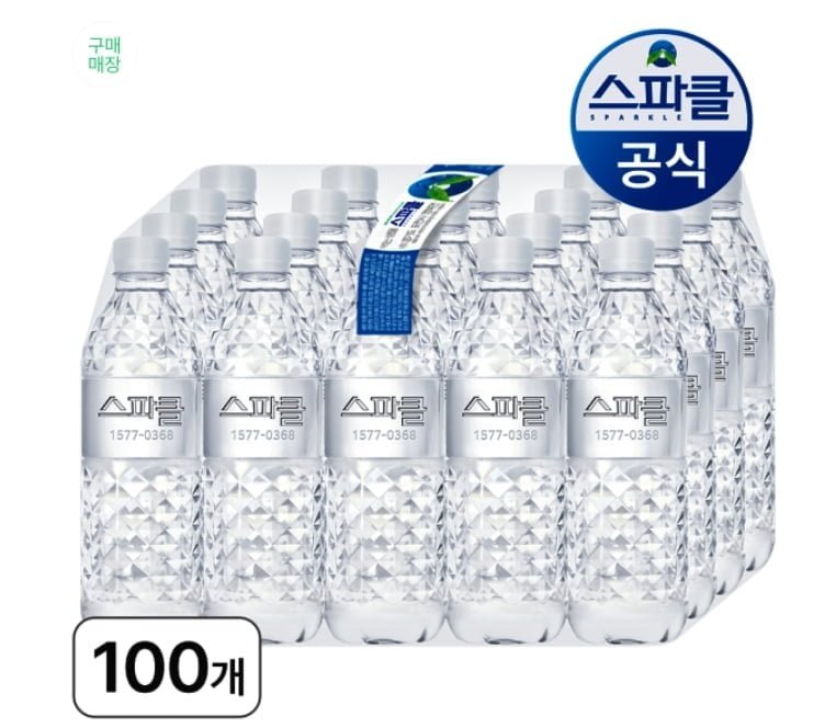 스파클생수 500ml 100병