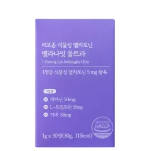 식물성 멜라토닌 5mg 30정 2중배합