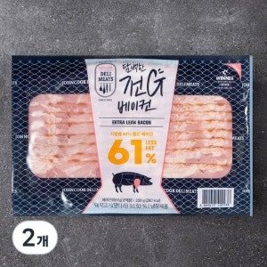 존쿡 델리미트 전G베이컨, 200g (200g x 2개)