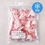 푸드랩플러스 스페인산 간편구이 삼겹살 지퍼백 (냉동) (1kg x 1팩)
