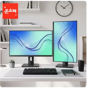 주연테크 V27Q120MC QHD 모니터 120Hz USB-C 피벗 68~69cm(27인치)