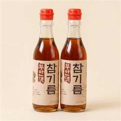 부안댁 참기름, 350ml, 2개
