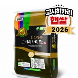 안성마춤농협 고시히카리쌀, 특등급, 10kg, 1개