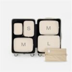 브랜든 여행 압축 파우치 세트 S+M+M+L+워시백+슈즈 파우치 캐리어 정리백