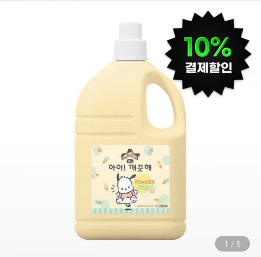 아이깨끗해X포차코 핸드워시 대용량 리필 4.5l