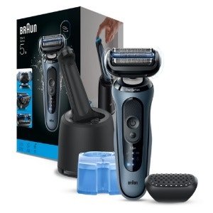 BRAUN 2026 시리즈 5+ 스킨쉴드 전기면도기 (라이트 블루 x 53-A70000cc)
