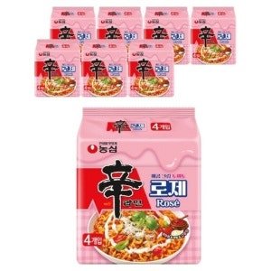 신라면 로제 134g (32개)