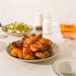구어조은닭 에어프라이어 치킨 한 마리, 950g, 2개