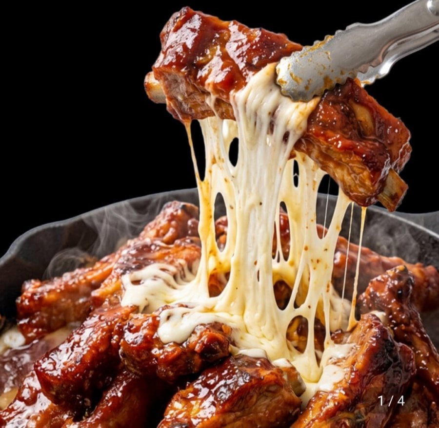 숯불 바베큐 쪽갈비 500g+500g