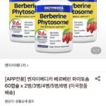 엔자이메디카 베르베린 파이토솜 60캡슐 x 4병