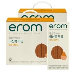 이롬 국산콩 호두아몬드 두유, 190ml, 40개