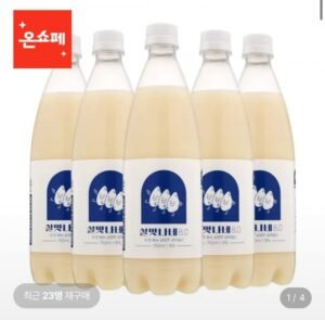 세번빚은 살맛나네 막걸리 8도 x5병, 13도x4병