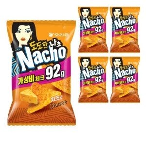 오리온 도도한 나쵸 치즈맛, 92g (5개)