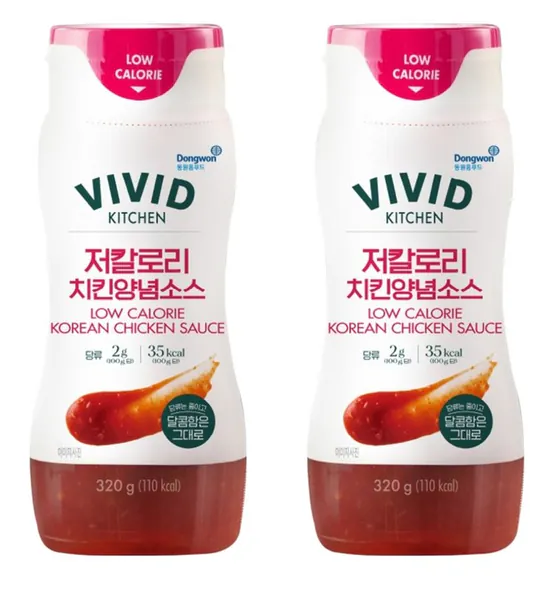 비비드 키친 저칼로리 치킨양념 소스 2개