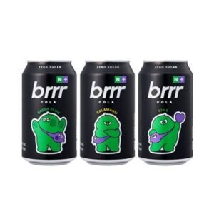 [네이버단독](혼합팩)부르르 제로콜라 매실 깔라만시 라임 350ml X 각 6캔 (총 18캔)