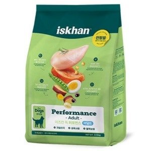 이즈칸 어덜트 강아지 독 퍼포먼스 건식사료 (닭 x 2.5kg x 1개)