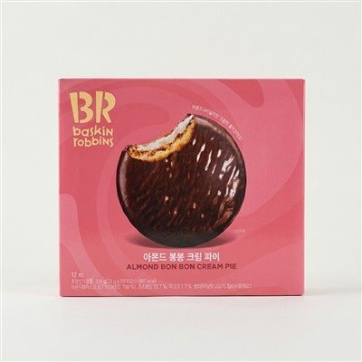 배스킨라빈스 아몬드 봉봉 크림 파이, 336g, 3개