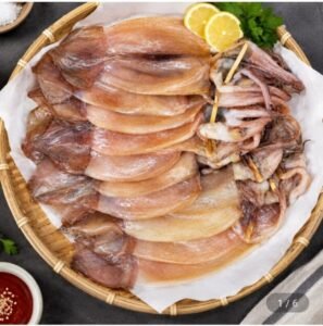 반건조 오징어 5마리