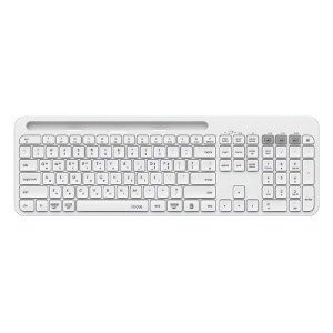 아이노트 멀티커넥트 무선 블루투스 5.0 일반형 키보드 (화이트 x K608RB x 제조사축)