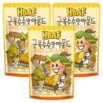 HBAF 군옥수수맛 아몬드, 190g (3개)
