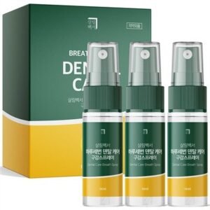 살림백서 덴탈케어 구강 스프레이, 민트향, 14ml, 3개입, 1개