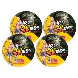 왕뚜껑 국물라볶이 (4개)