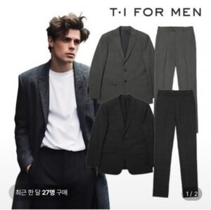 티아이포맨 워셔블 울50 투웨이 솔리드 셋업팬츠