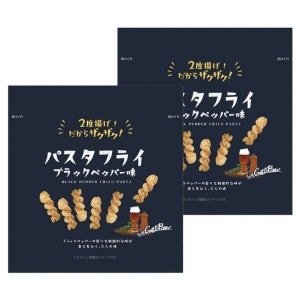 Maruka Food Expenses Rich Series 파스타 프라이 블랙 페퍼 맛 (30g x 2개)